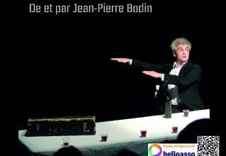 Affiche du spectacle : Jean-Pierre Bodin en scène, vendredi 6 février à 20h30, Espace Tartalin – Aiffres - Agrandir l'image, fenêtre modale