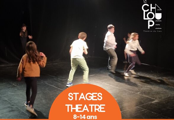 Affiche La Chaloupe – Théâtre du lien : sessions avril et été, tarifs 69 € à 182 € selon quotient familial. - Agrandir l'image, fenêtre modale