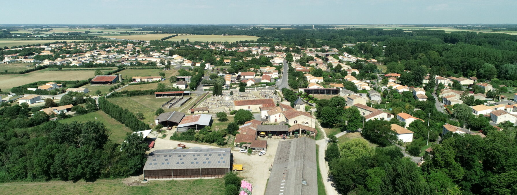 Vue aérienne Epannes