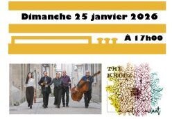 Affiche du concert The KROOZ, dimanche 25 janvier 2026 à 17h, Théâtre Jean Richard, 202 avenue de St Jean d'Angély, Niort - Agrandir l'image, fenêtre modale
