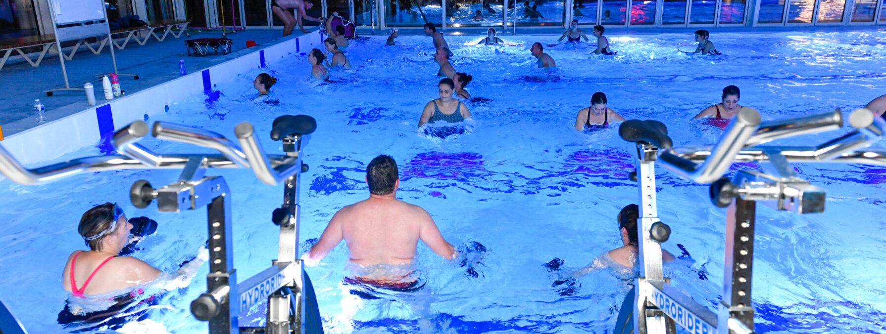 Séance découverte des nouvelles activités de la piscine Pré-Leroy