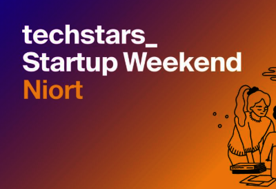 4e édition du Techstars Startup Weekend, du 6 au 8 mars 2026 à Niort Tech, organisé par Niort Agglo et partenaires - Agrandir l'image, fenêtre modale