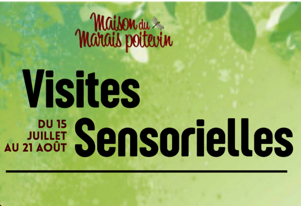 Affiche Visites Sensorielles : vendredis matin 10h30, du 15 juillet au 21 août, 7 € adulte / 4 € enfant, réservation obligatoire - Agrandir l'image, fenêtre modale