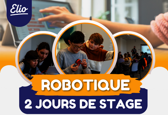 Niort TECH : jeunes assemblant le robot Eliobot – les 20 et 22 octobre, de 9h30 à 16h30 - Agrandir l'image, fenêtre modale