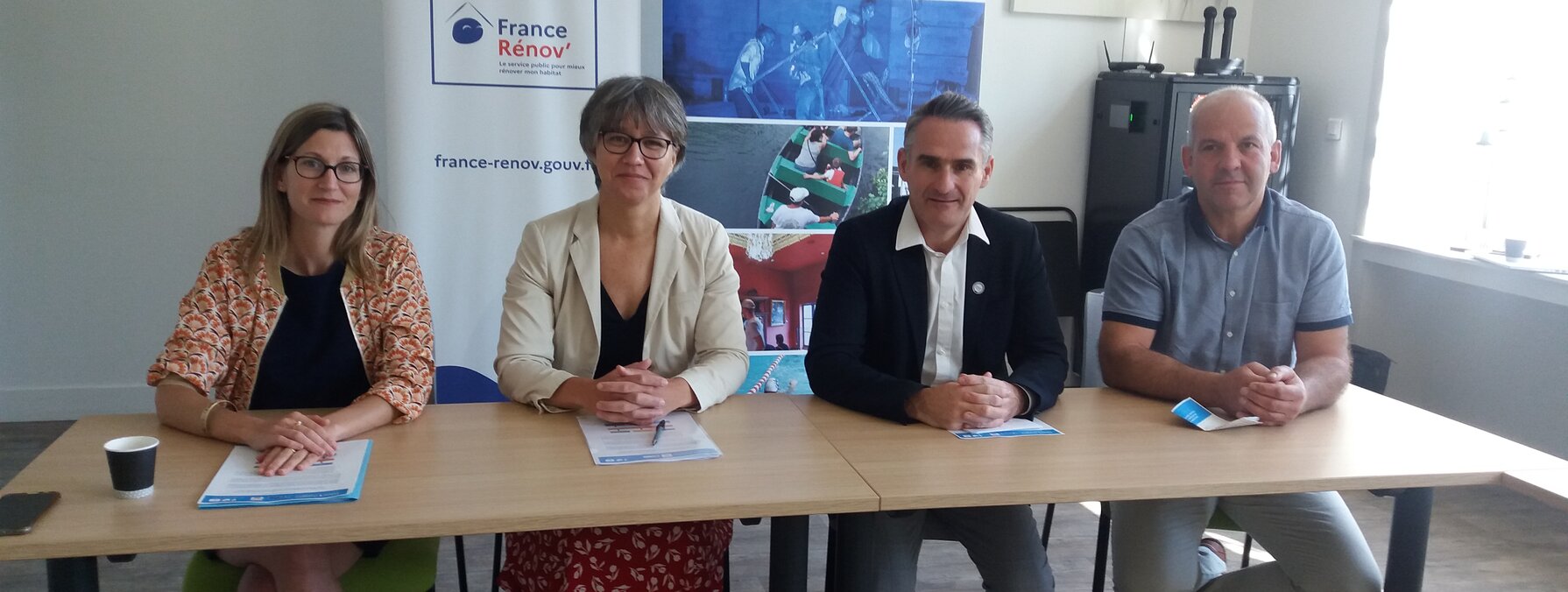 Point presse sur l'aide à la transition énergétique des TPE