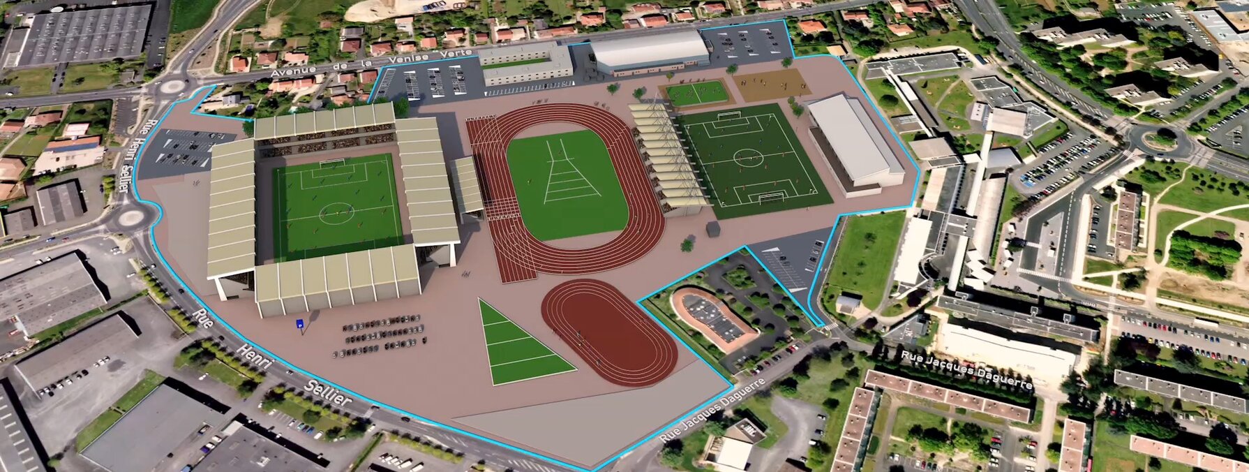 Complexe sportif de la Venise Verte - Niort