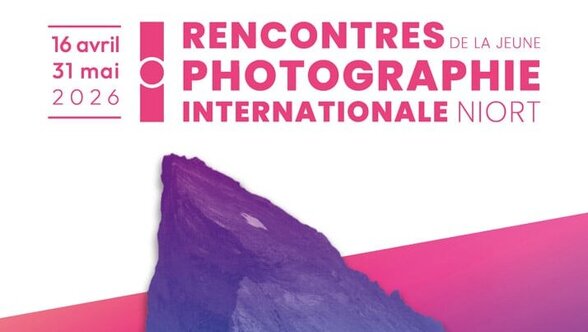 Affiche des Rencontres de la Jeune Photographie Internationale Niort, du 16 avril au 31 mai 2026 - Agrandir l'image, fenêtre modale