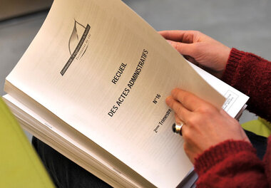 Recueil des actes administratifs © B.Derbord