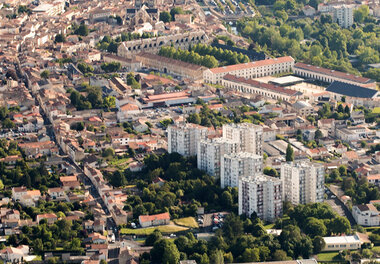 Quartier prioritaire du Pontreau © Reflex Haut