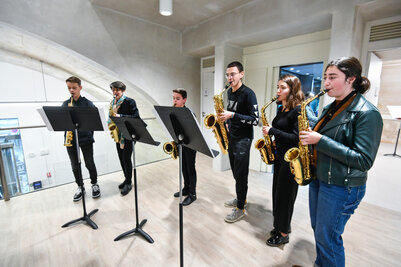 Inauguration du conservatoire Auguste Tolbecque