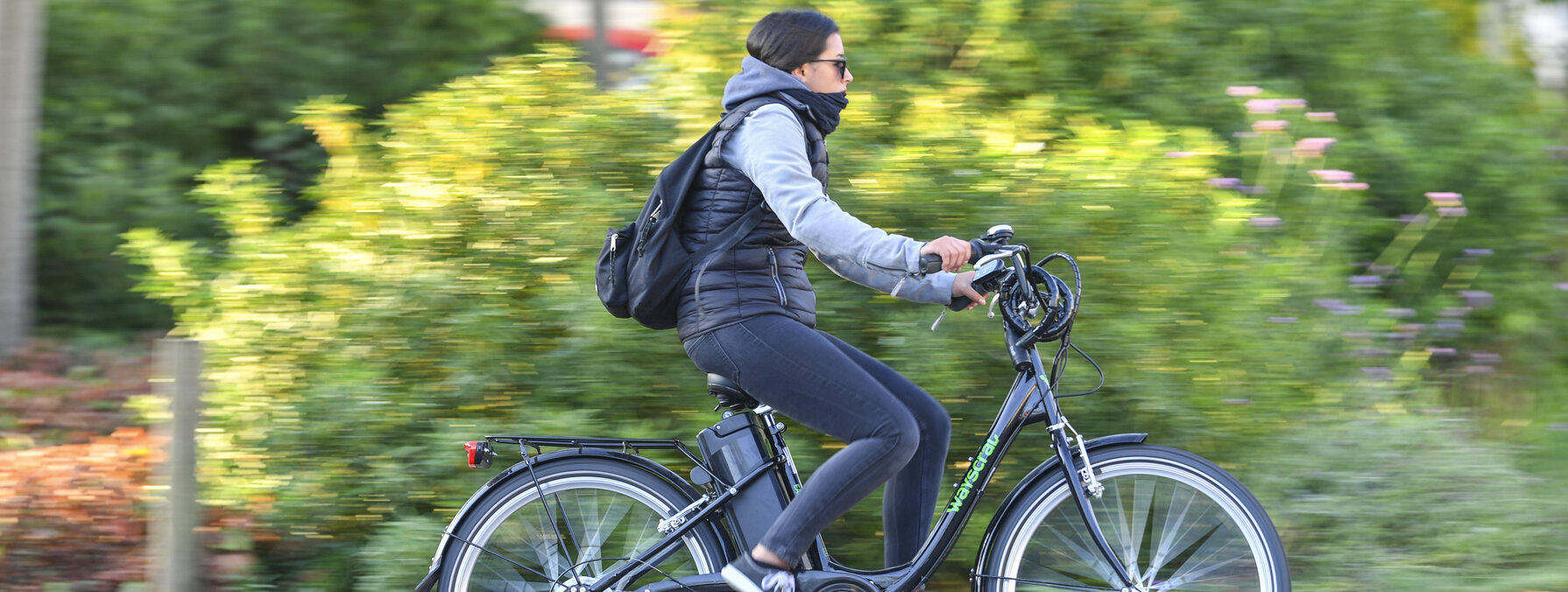 Velos dans la ville les niortais utilisent le velo comme moyen de locomotion