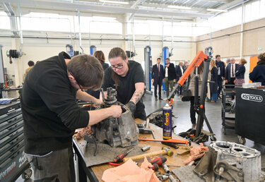 Inauguration du Centre de formation des apprentis