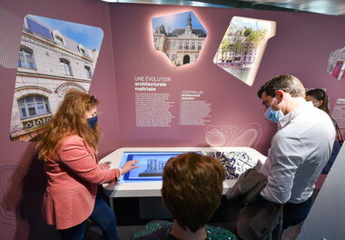 Visite du Sechoir en presence du Maire de Niort