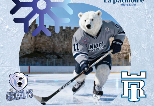 Affiche événement : samedi 31 janvier 2026 de 17h30 à 20h30 à la patinoire Niort Agglo, entrée libre - Agrandir l'image, fenêtre modale
