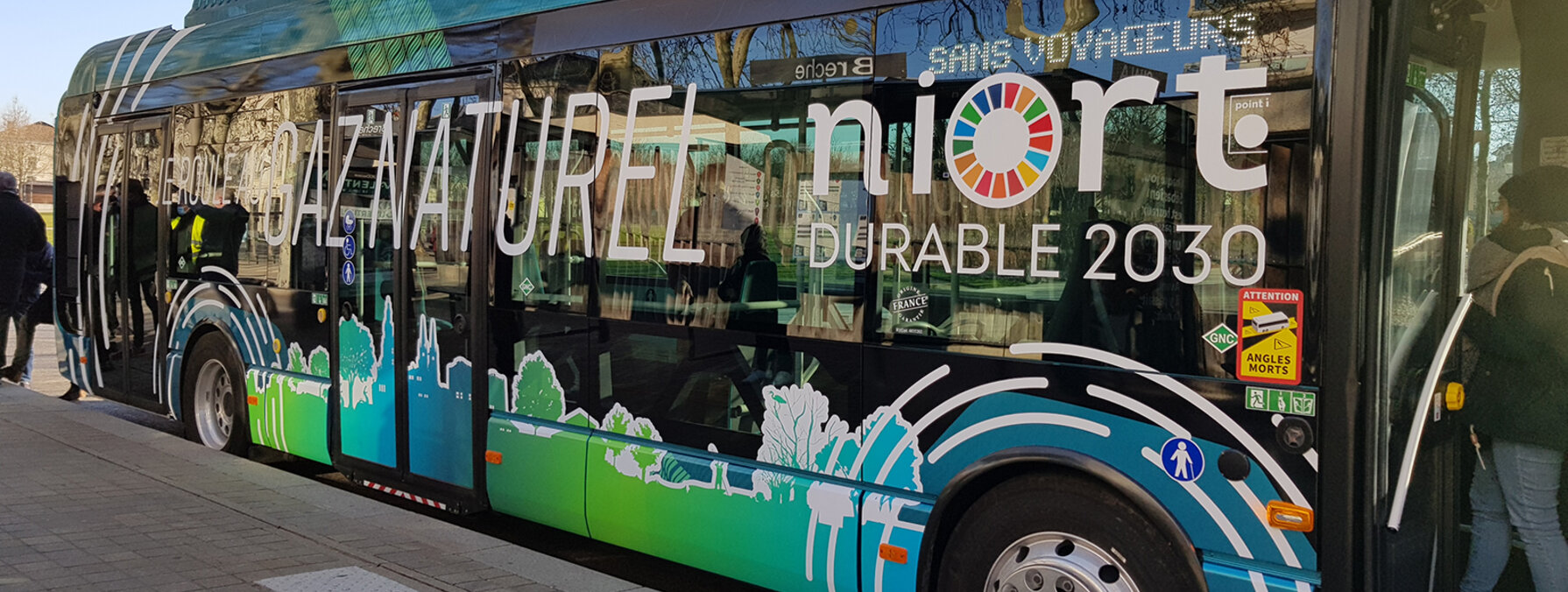 Les bus roulent au vert !