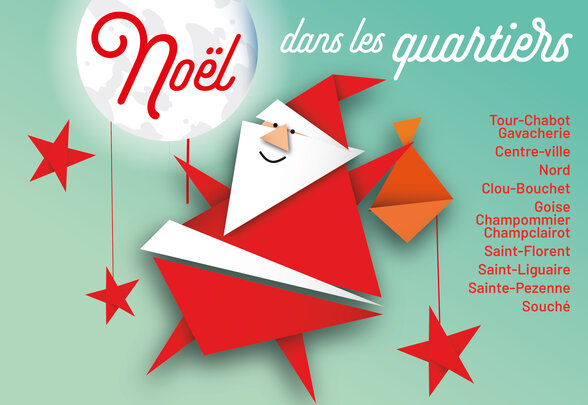 Liste des 12 quartiers participants : Tour-Chabot, Gavacherie, Centre-ville, Nord, Clou-Bouchet, Goise, Champommier, Champclairot, Saint-Florent… - Agrandir l'image, fenêtre modale