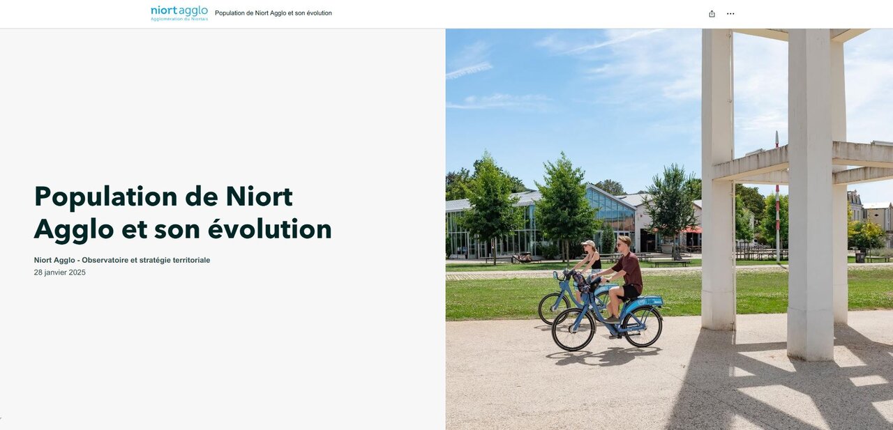 Deux usagers circulant à vélo à Port Boinot