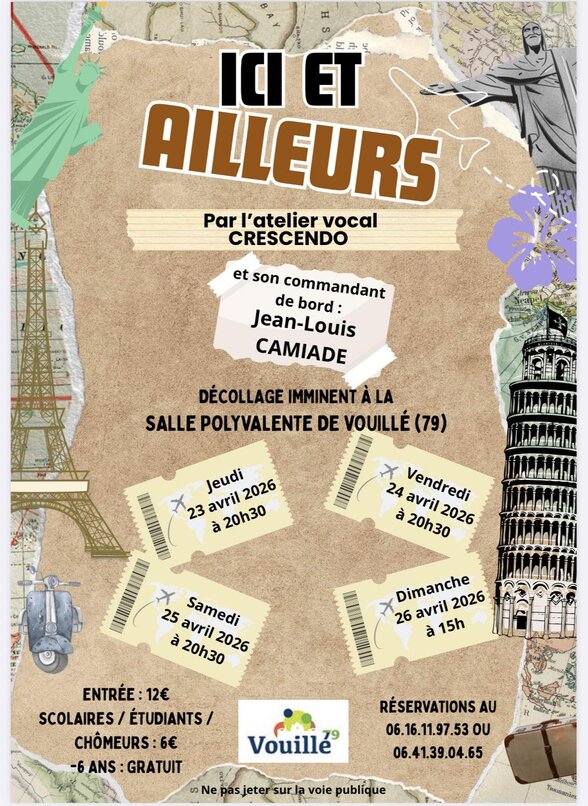 Affiche du spectacle, dir. Jean-Louis Camiade – séances à 20h30 (jeu-sam) et 15h (dim) – 12 €, 6 € réduit, gratuit -6 ans - Agrandir l'image, fenêtre modale