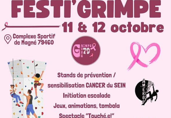 Affiche : marche-course 5 km (5 €) ou 10 km (10 €), stands sensibilisation, buvette et food-trucks de 9h à 18h - Agrandir l'image, fenêtre modale