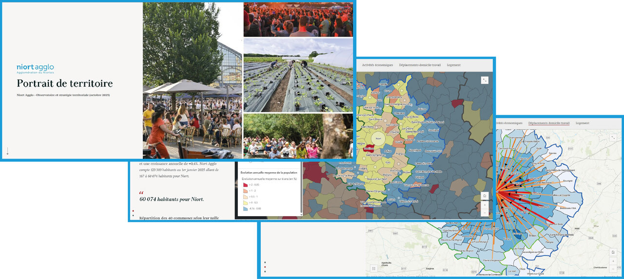 Portrait de territoire Niort Agglo - Observatoire et stratégie territoriale (octobre 2025)