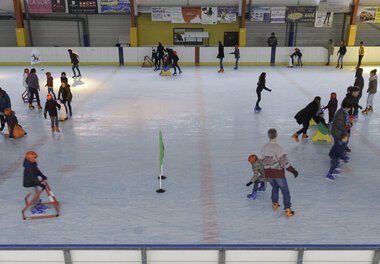 Un dimanche matin à la patinoire