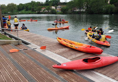 Base nautique de Noron à Niort ©Bruno Derbord