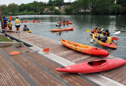 Base nautique de Noron à Niort ©Bruno Derbord