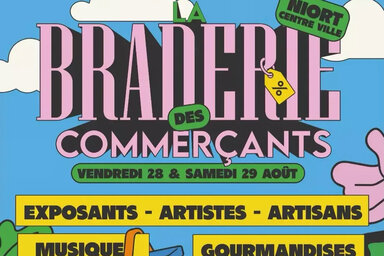 Grande braderie des commerçants du centre-ville de Niort