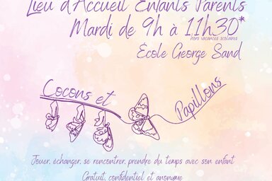 Cocons et Papillons Lieu d'Accueil Parents Enfants