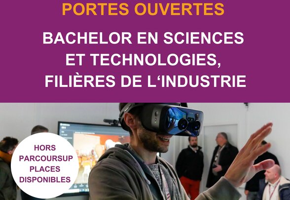 Journée portes ouvertes le 11 juin 2025 de 14h à 17h à Bergerac, Dax et Niort – places disponibles hors Parcoursup - Agrandir l'image, fenêtre modale