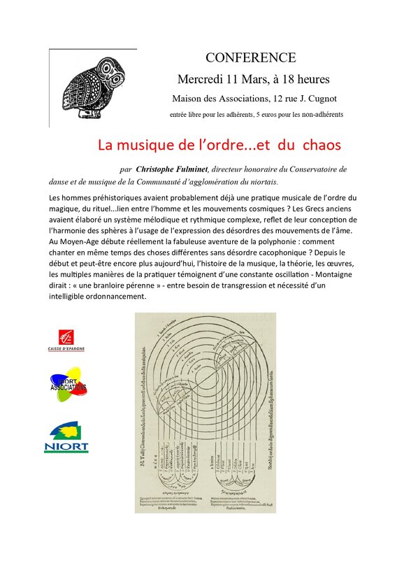 Mercredi 11 mars à 18h, Maison des Associations – entrée libre pour les adhérents, 5 euros pour les non-adhérents - Agrandir l'image, fenêtre modale