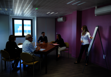 Réunion à la Maison de l'Economie sociale et solidaire