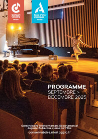 Programme septembre-décembre