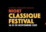 Programme du Niort Classique Festival 2025 : trois soirées les 16, 21 et 30 novembre avec Fils Bach et Concerti Italien - Agrandir l'image, fenêtre modale