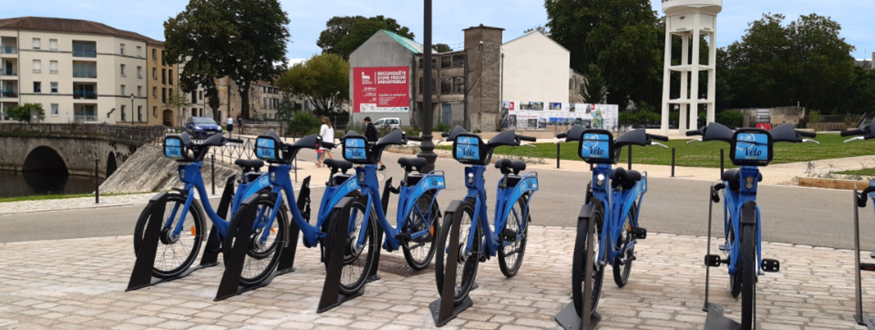 Une nouvelle station de vélos en libre-service à Port Boinot
